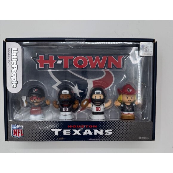 Houston Texans Little People Collector Series Set Of 4 By Fisher-Price - Picture 1 of 6